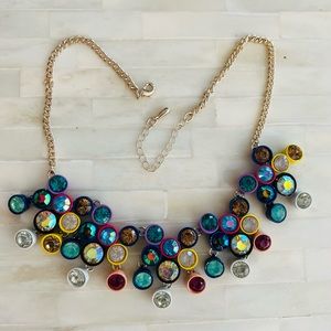 Multicolor Iridescent Brulee Necklace